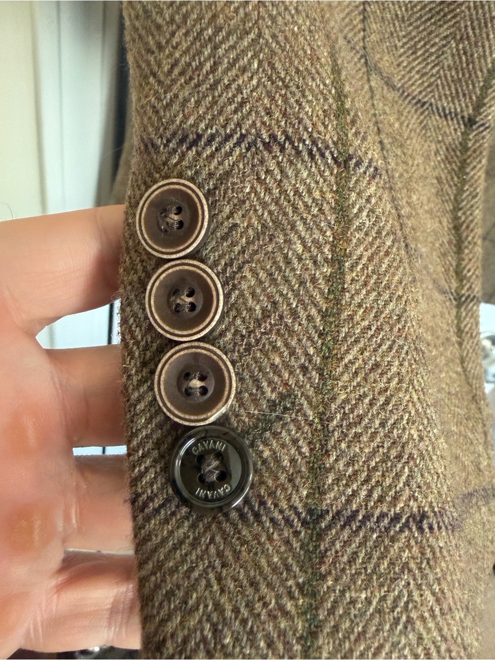 Brown Tweed Sport Coat Blazer
